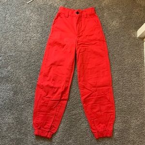 BDG-Urban Outfitters Red Jogger Pants (XS)